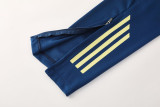2025 AD Lake blue Half Pull Tracksuit #AB09 (半拉链)