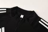 2025 AD Black Half Pull Tracksuit #AB09 (半拉链)