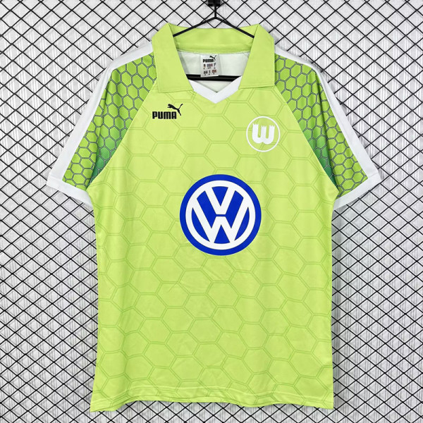 1997-1998 Wolfsburg Home Retro Soccer Jersey