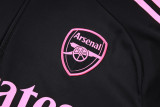 2025-26 ARS Black Kids Half Pull Tracksuit #E25187(童装)(半拉链)
