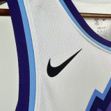 2025-26 JAZZ MARKKANEN #23 White Top Quality Hot Pressing NBA Jersey