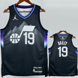 2025-26 JAZZ BAILEY #19 Black Top Quality Hot Pressing NBA Jersey (Trapeze Edition) 飞人版