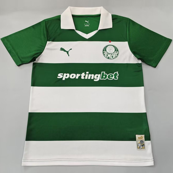 2025-26 Palmeiras Green White Special Edition Fans Soccer Jersey