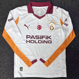 2025-26 Galatasaray Away Long Sleeve Soccer Jersey (长袖)