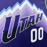 2025-26 JAZZ MARKKANEN #00 Purple Top Quality Hot Pressing NBA Jersey