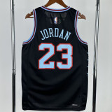 2025-26 BULLS JORDAN #23 Black City Edition Top Quality Hot Pressing NBA Jersey