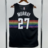 2025-26 Nuggets MURRAY #27 Black City Edition Top Quality Hot Pressing NBA Jersey
