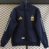 2025-26 Argentina Royal blue Hoody 宝蓝色(加绒)