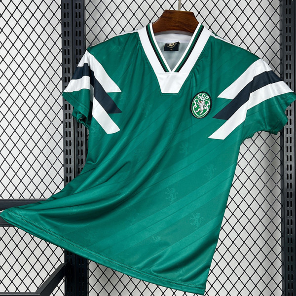 2025-26 Sporting Lisbon Green Casual Edition Training shirts