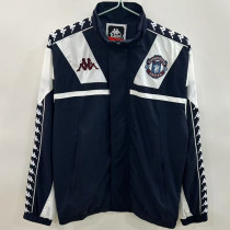 1967 Man Utd Black Retro Windbreaker #刺绣