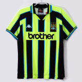 1998-1999 Man City Away Retro Soccer Jersey