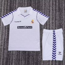 1988-1990 RMA Home Kids Retro Soccer Jersey