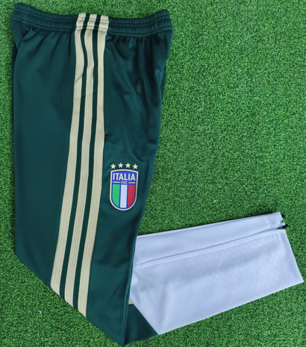 2025-26 Italy Green Training Long Pants (Have Pocket)