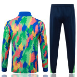 2025-26 Brazil Green Jacket Tracksuit #A25103