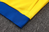 2025-26 Brazil Yellow Jacket Tracksuit #A25106