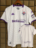 2025-26 Fiorentina Away Fans Soccer Jersey (广告版)