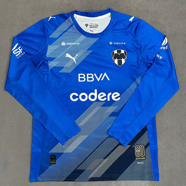 2025-26 Monterrey Third Long Sleeve Soccer Jersey (长袖)