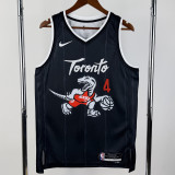 2025-26 Raptors BARNES #4 Black City Edition Top Quality Hot Pressing NBA Jersey