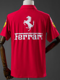2025-26 F1 Ferrari Red Casual Polo Racing Suit (有领)