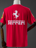 2025-26 F1 Ferrari Red Casual T-Shirts Racing Suit (圆领)