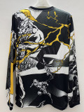 2025-26 RMA White Black Joint Edition Long Sleeve Training (长袖)(漫威)