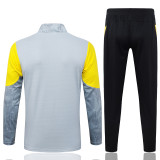 2025-26 Dortmund Yellow Half Pull Tracksuit #B25142(半拉链)