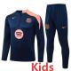 2025-26 BAR Royal blue Kids Half Pull Tracksuit #E25209(童装)(半拉链)