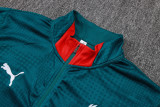2025-26 ACM Green Half Pull Tracksuit #B25144(半拉链)