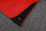 2025-26 ACM Red Half Pull Tracksuit #B25143(半拉链)