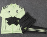 2025-26 RMA Light green Kids Jacket Tracksuit #E25217(童装)