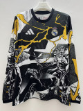 2025-26 RMA White Black Joint Edition Long Sleeve Training (长袖)(漫威)