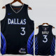 2025-26 Dallas Mavericks DAVIS #3 Black City Edition Top Quality Hot Pressing NBA Jersey(V领)