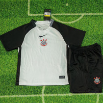 2025-26 Corinthians Home Kids Soccer Jersey
