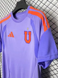 2026-27 Universidad De Chile Purple Training shirts (圆领)
