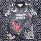 2025-26 RMA Black Polo Short Sleeve (梅花龙)