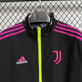 2025-26 JUV Black & Gray Double Sided Windbreaker (双面风衣)