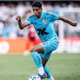 2025-26 Santos FC Third Prints Sponsor Fans Soccer Jersey
