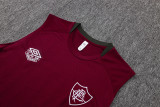 2025-26 Fluminense Jujube red Tank top and shorts suit #D25270