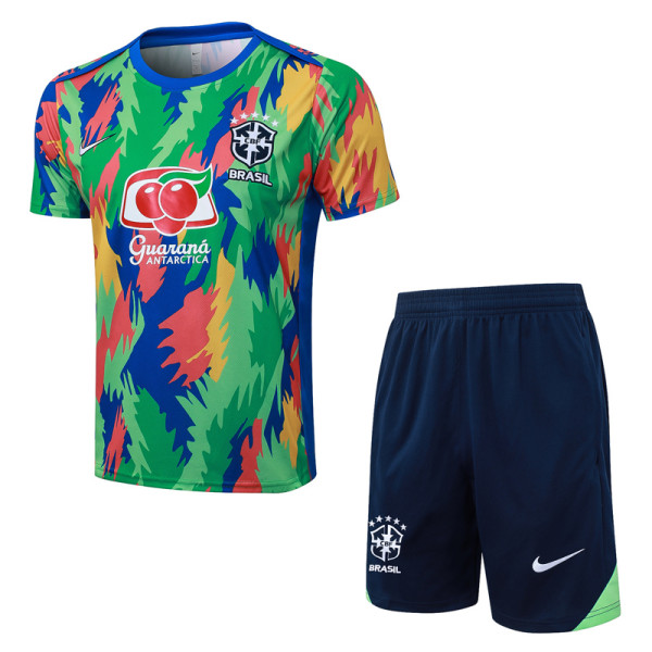 2025-26 Brazil Green Training Short Suit #D25267