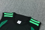 2026-27 Mexico Black Tank top and shorts suit