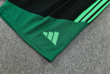 2026-27 Mexico Black Tank top and shorts suit