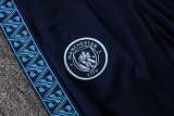 2025-26 Man City Light blue Half Pull Tracksuit #B25148(半拉链)
