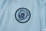 2025-26 Man City Light blue Half Pull Tracksuit #B25148(半拉链)