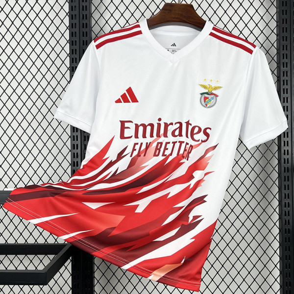 2025-26 Benfica Red White Special Edition Training shirts (火焰版)