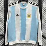 2025-26 Argentina Blue white Hoody (无帽卫衣)
