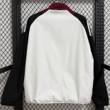 2026-27 Man Utd Black White Windbreaker