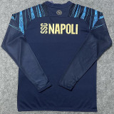 2025-26 Napoli Royal blue Long Sleeve Training Shirts (长袖)