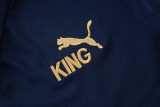 2025-26 Marseille Royal blue Half Pull Tracksuit #B25153(半拉链)