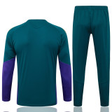2026-27 Saudi Arabia Dark green Half Pull Tracksuit #B26007(半拉链)