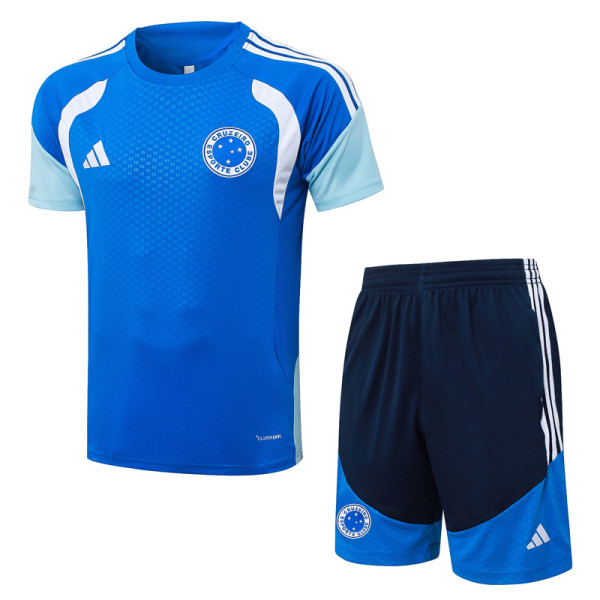 2026-27 Cruzeiro Fancy blue Training Short Suit #J26007